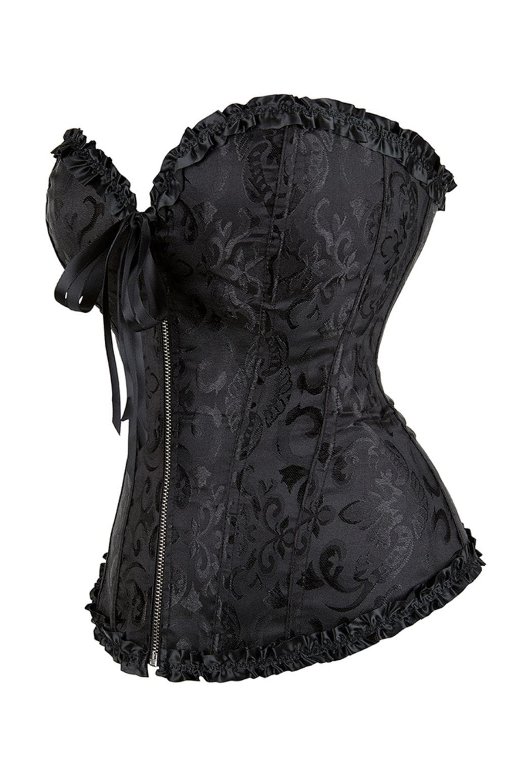 YesX YX896 Vintage Corset Style Black